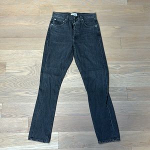 Agolde Black Skinny Jeans